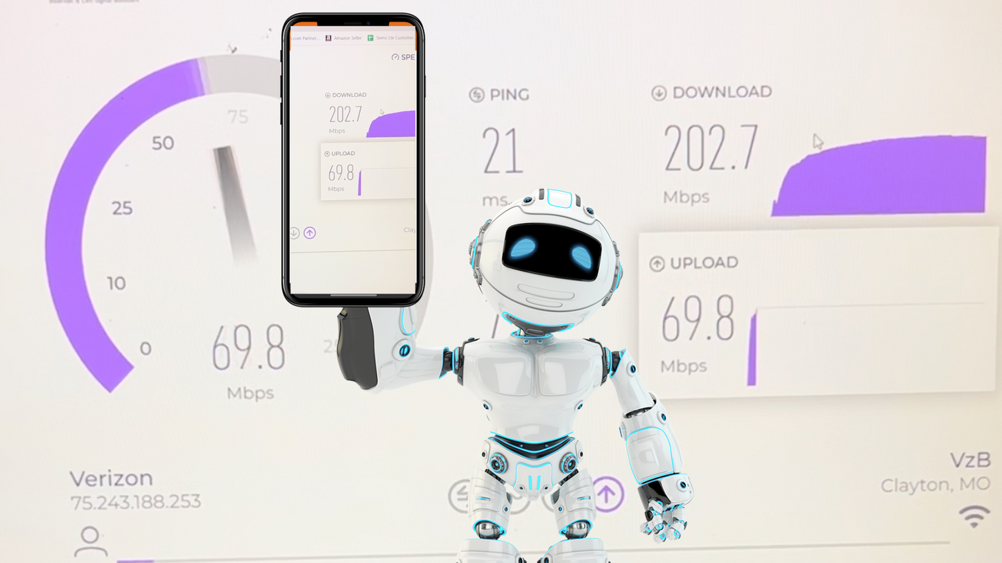Speeds up to 200Mbps