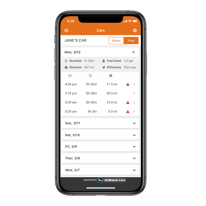 Vehicle Watch Module
