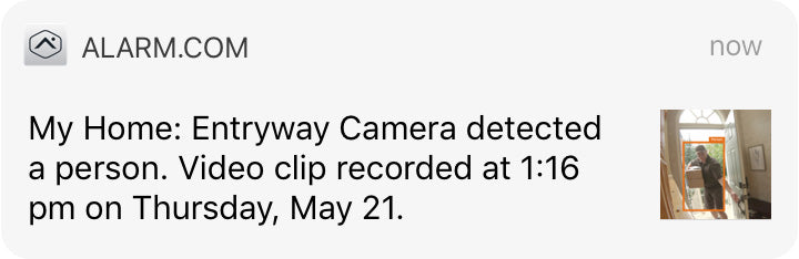 Outdoor Wi-Fi Camera w/ 2-Way Audio, 24/7 Recording & Alerts Sent to Your Phone.