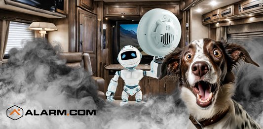 Guarding Your RV: Why Alarm.com from RoadWatch RV Security is Your Pet's Top Choice for Safety