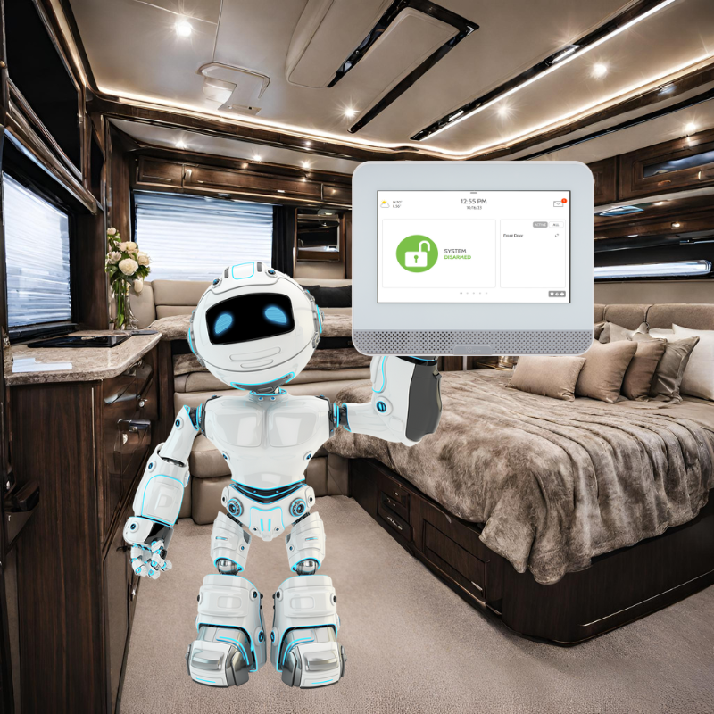 Secondary Control Panel, touch screen control panel– SEMO LTE